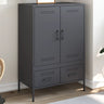 Highboard 68X39X101.5 Cm Steel