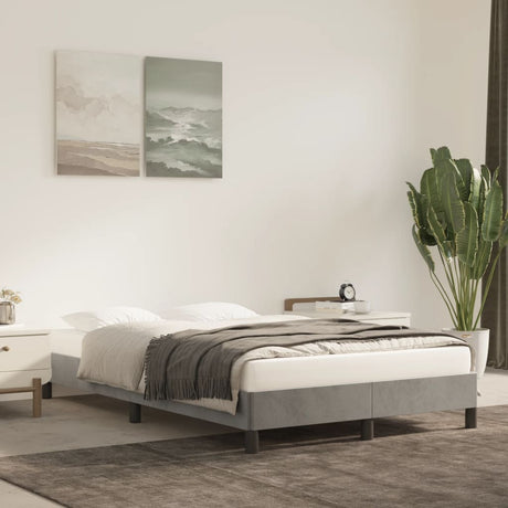 Bed Frame Without Mattress Small Double Velvet