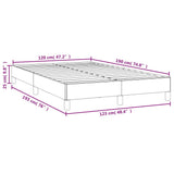 Bed Frame Without Mattress Small Double Velvet