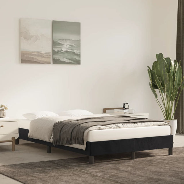 Bed Frame Without Mattress Small Double Velvet