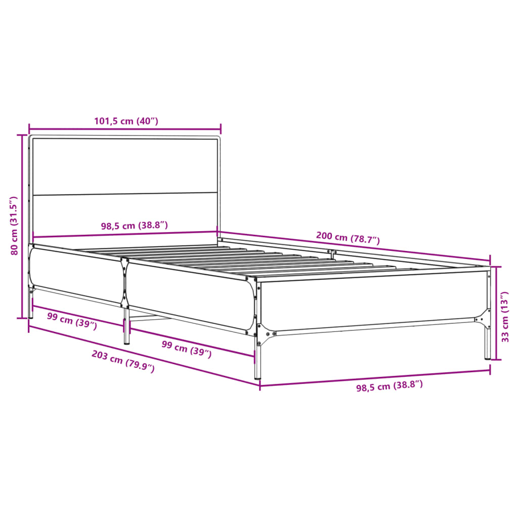 Bed Frame Without Mattress
