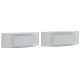 Outdoor Wall Lights 2Pcs Stainless Steel