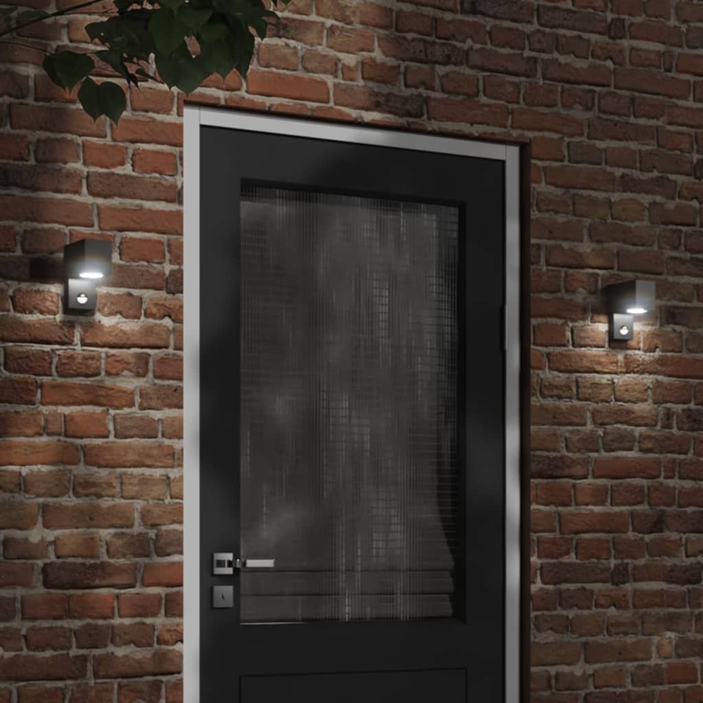 Outdoor Wall Light Black Die-Cast Aluminium