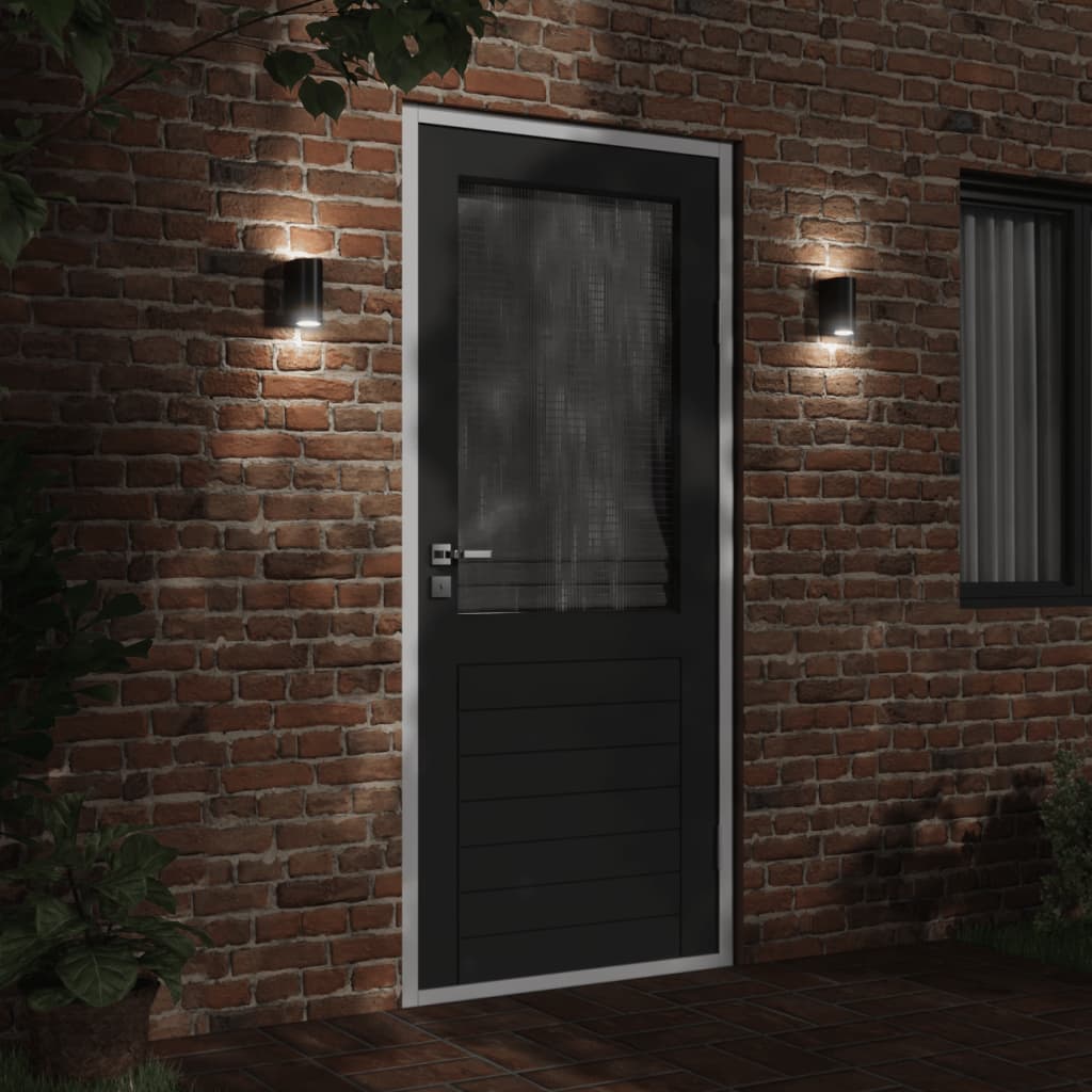 Outdoor Wall Light Black Die-Cast Aluminium