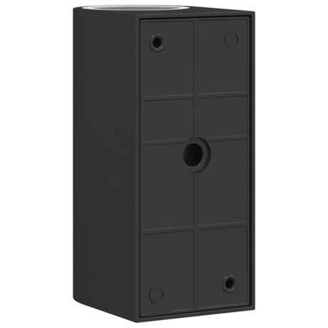 Outdoor Wall Light Black Die-Cast Aluminium