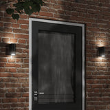 Outdoor Wall Light Black Die-Cast Aluminium