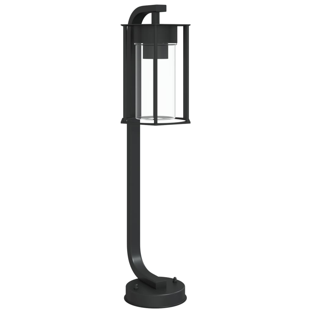 Outdoor Floor Lamp Black Stainless Steel