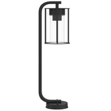 Outdoor Floor Lamp Black Stainless Steel