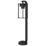 Outdoor Floor Lamp Black Stainless Steel