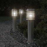 Outdoor Floor Lamp 60 Cm Stainless Steel