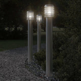 Outdoor Floor Lamp 110Cm Stainless Steel