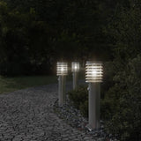 Outdoor Floor Lamp 60 Cm Stainless Steel