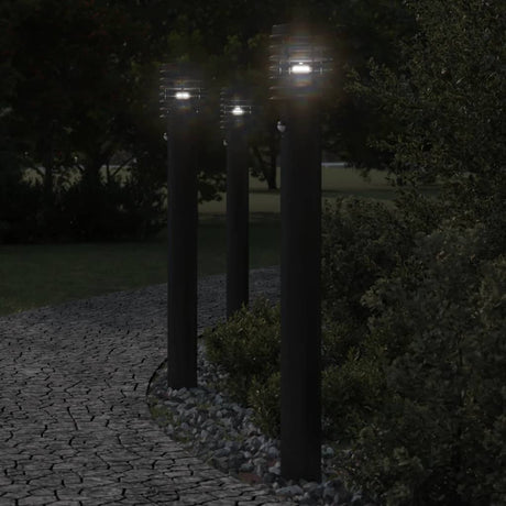 Outdoor Floor Lamp 110Cm Stainless Steel