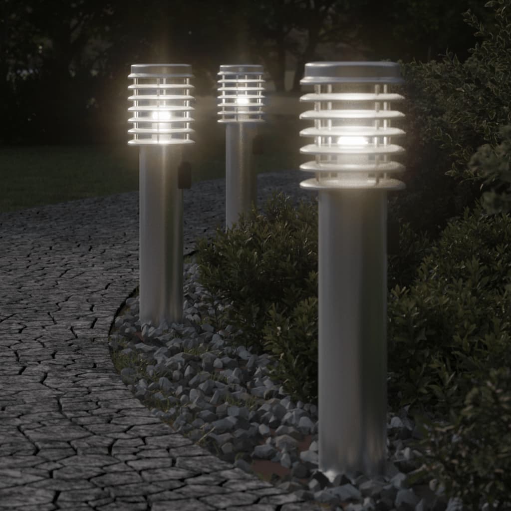 Outdoor Floor Lamp 60 Cm Stainless Steel