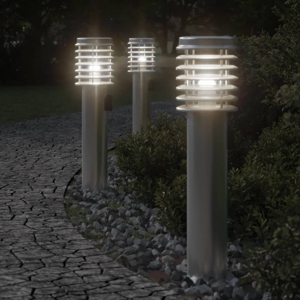 Outdoor Floor Lamp 60 Cm Stainless Steel
