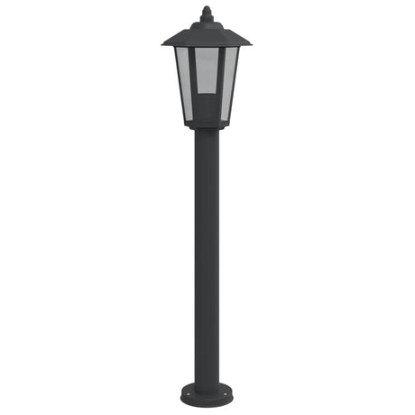 Outdoor Floor Lamps 3Pcs Stainless Steel