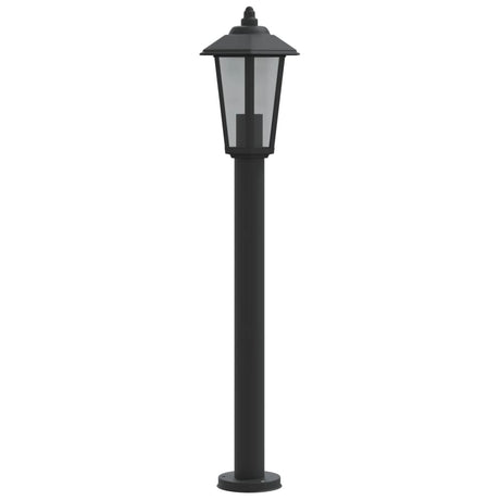 Outdoor Floor Lamps 3Pcs Stainless Steel