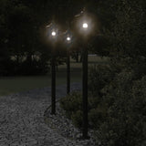 Outdoor Floor Lamps 3Pcs Stainless Steel