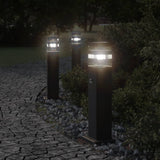 Outdoor Floor Lamp Black Aluminium