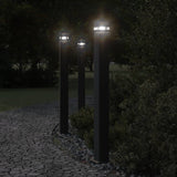 Outdoor Floor Lamp Black Aluminium