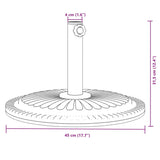 Parasol Base For Ø38 / 48 Mm Poles Round