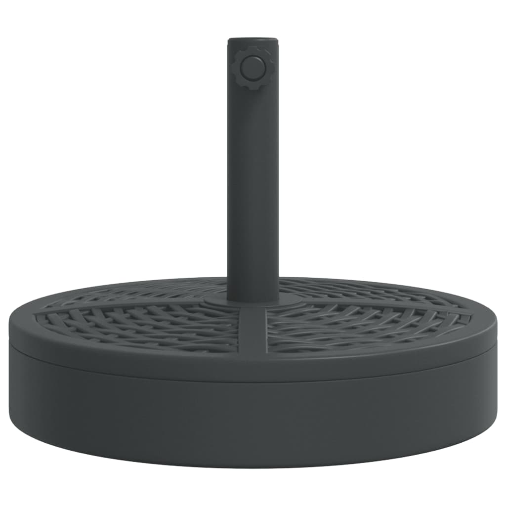 Parasol Base For Ø38 / 48 Mm Poles 25 Kg Round