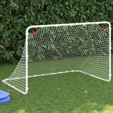 Soccer Goal White 122X81X81 Cm Steel