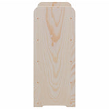 Wine Rack with Top Board 67.5x25x60 cm Solid Wood Pine