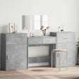 4 Piece Dressing Table Set Engineered Wood