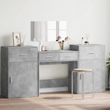 4 Piece Dressing Table Set Engineered Wood