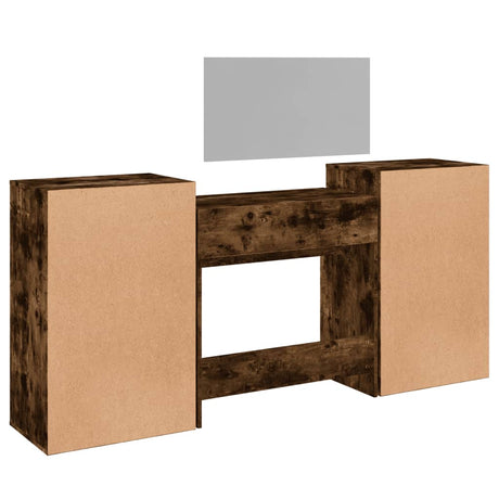 4 Piece Dressing Table Set Engineered Wood