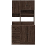 Kitchen Cabinet 95X50X180 Cm Engineered Wood
