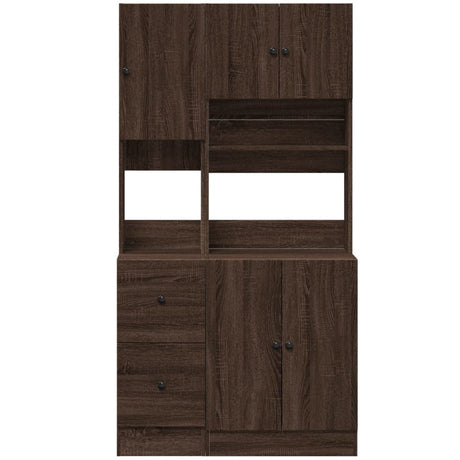 Kitchen Cabinet 95X50X180 Cm Engineered Wood