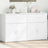 Sideboards 2 Pcs 60X31X70 Cm Engineered Wood