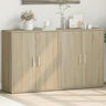 Sideboards 2 Pcs 60X31X70 Cm Engineered Wood
