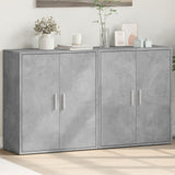 Sideboards 2 Pcs 60X31X70 Cm Engineered Wood