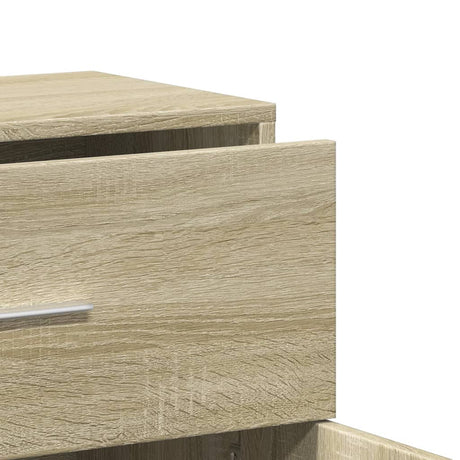Sideboards 2 Pcs 60X31X70 Cm Engineered Wood