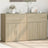 Sideboards 2 Pcs 60X31X70 Cm Engineered Wood