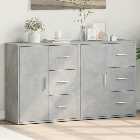 Sideboards 2 Pcs 60X31X70 Cm Engineered Wood