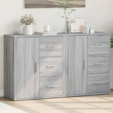 Sideboards 2 Pcs 60X31X70 Cm Engineered Wood