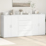 Sideboards 3 Pcs 60X31X84 Cm Engineered Wood