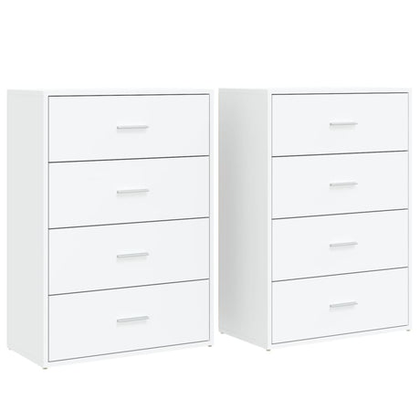 Sideboards 2 Pcs 60X31X84 Cm Engineered Wood
