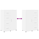 Sideboards 2 Pcs 60X31X84 Cm Engineered Wood