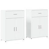 Sideboards 2 Pcs 60X30X84 Cm Engineered Wood