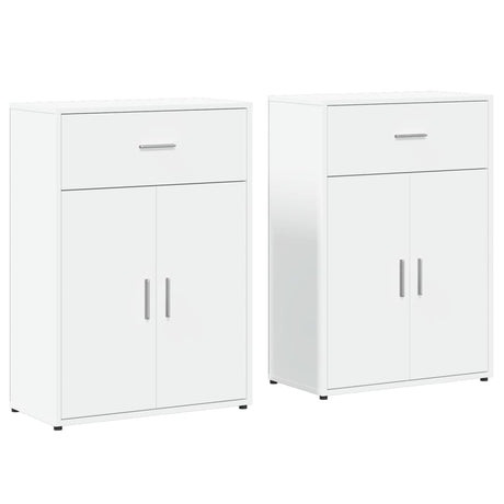Sideboards 2 Pcs 60X30X84 Cm Engineered Wood