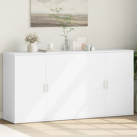 Sideboards 2 Pcs 79X38X80 Cm Engineered Wood