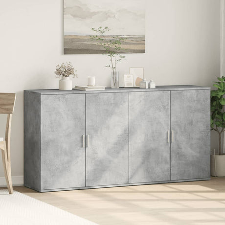 Sideboards 2 Pcs 79X38X80 Cm Engineered Wood
