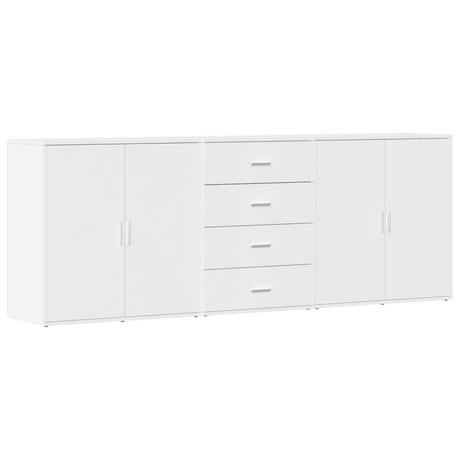 Sideboards 3 Pcs Engineered Wood