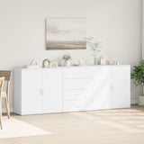 Sideboards 3 Pcs Engineered Wood