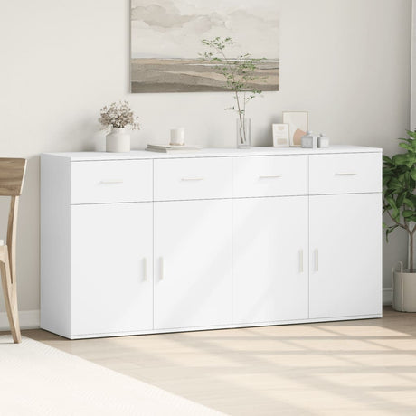 Sideboards 2 Pcs 79X38X80 Cm Engineered Wood